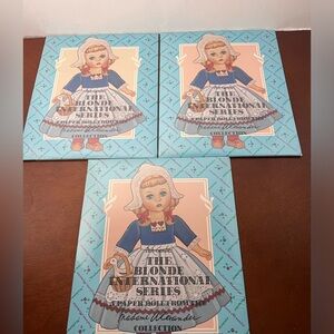 Madame AlexanderThe Blonde International Series Paper Doll Set of 3 Packs